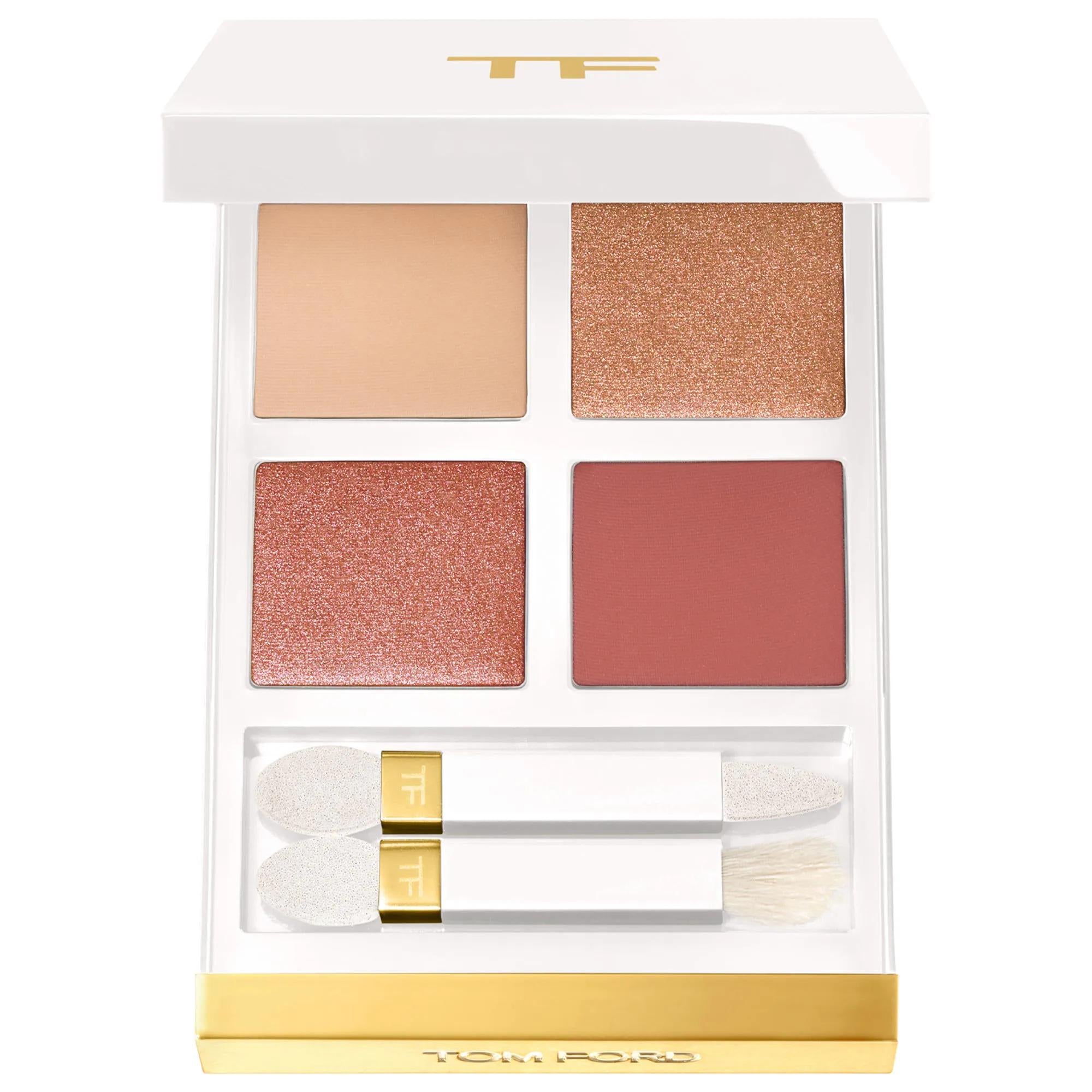 TOM FORD Eye Color Quad Eyeshadow Palette: Create Iconic Eye Looks with Sparkle, Satin, Shimmer & Matte Finishes
