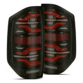 AlphaRex 14-21 Toyota Tundra LUXX LED Taillights Black/Red w/Activ Light/Seq Signal 672050 *Discontinued