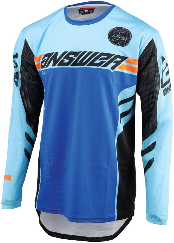 Answer 24 Arkon Nitrus Jersey Blue/Black/Hyper Orange - 2XL 442477