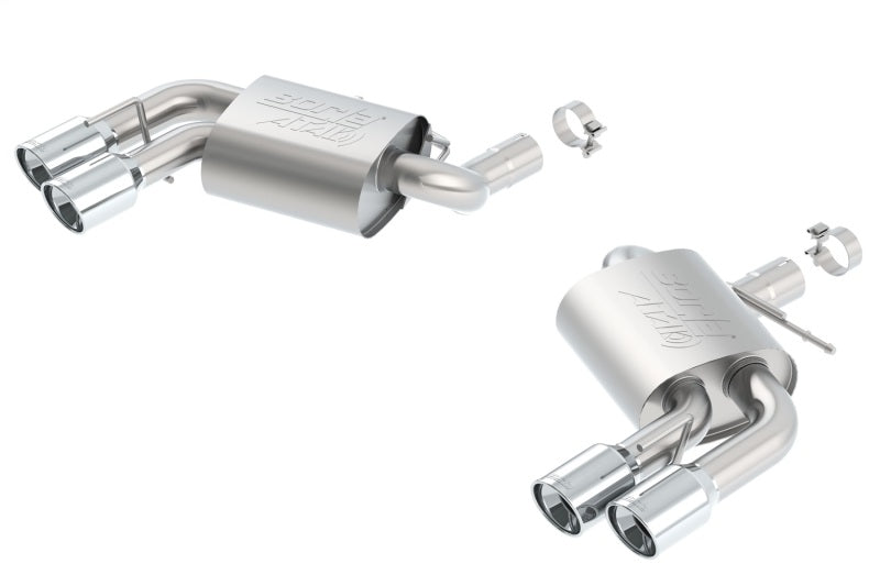 Borla 16 Chevy Camaro 6.2L Atak Rear Section Exhaust w/o Dual Mode Valves 11921