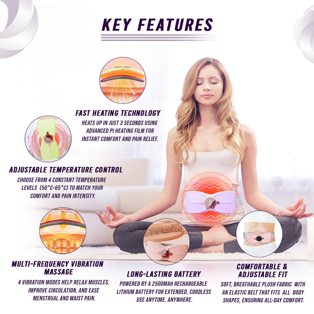 Electric Warming Belt Wellness Heating Pad