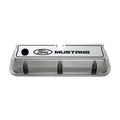 Ford Die Cast Alm Valve Cover Set w/Mustang Logo FRD302-030