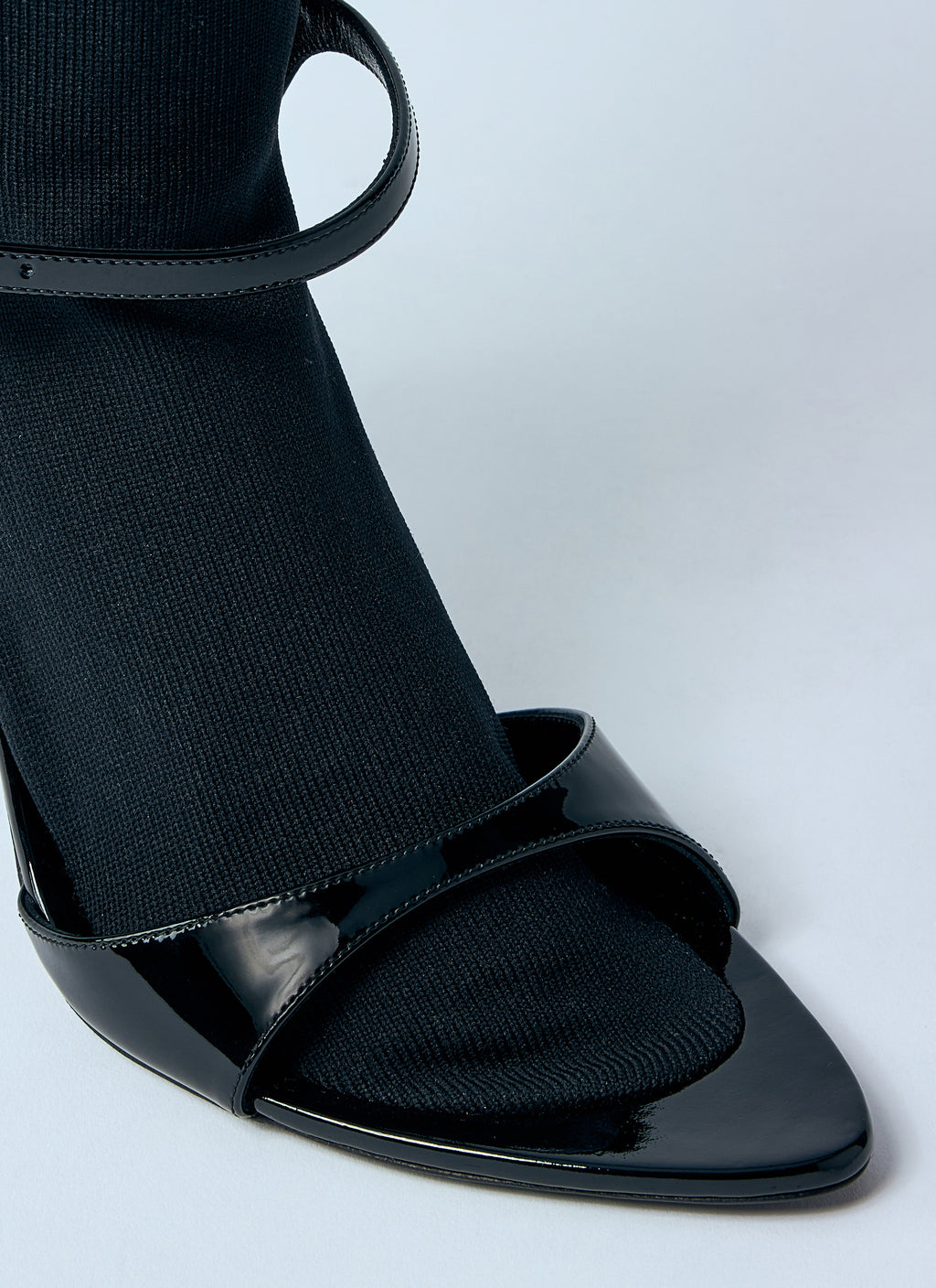 Balenciaga Women Avenue Sock 110Mm Heel Sandals