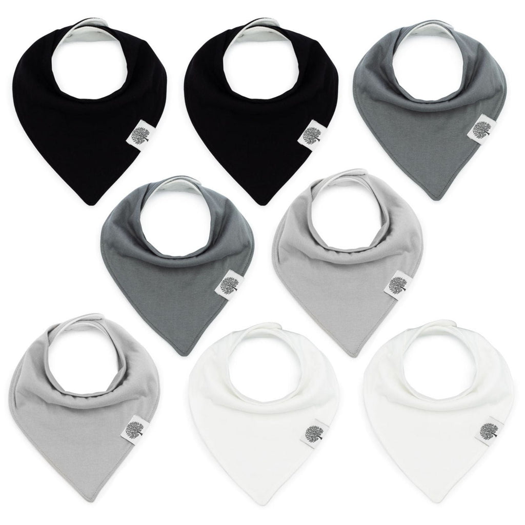 Basics Bandana Bib Set (8 pack) - PhishStones Products