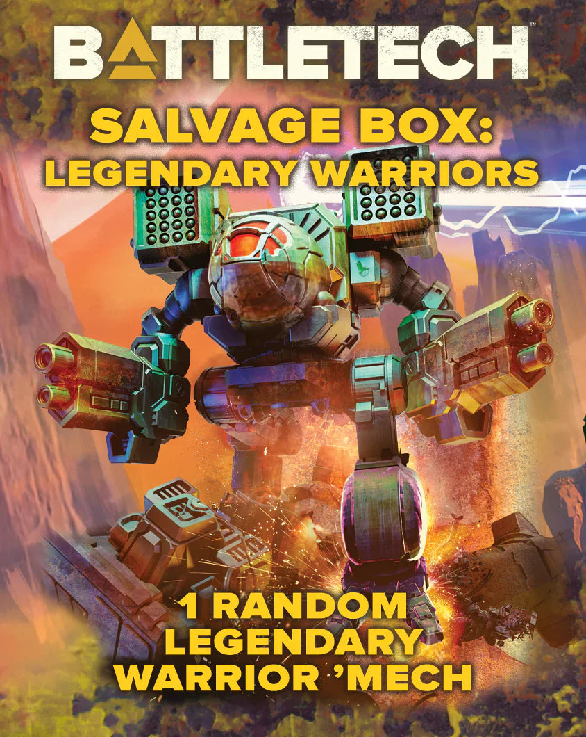 BattleTech: Salvage Box - Legendary Warriors - Blind Pack - PhishStones Products