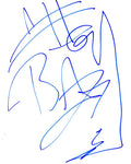 Baz Luhrmann Signed 8.5x11 Sketch