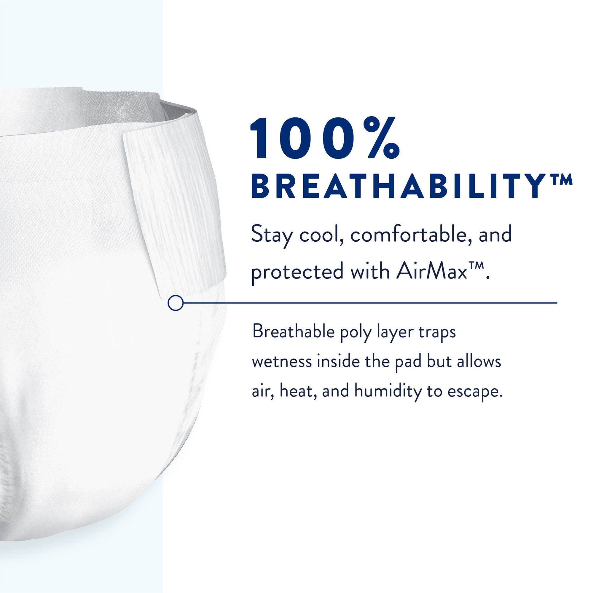 Prevail Air™ Stretchable Ultimate Plus Absorbency Briefs, Size 2 PVBNG-013CA