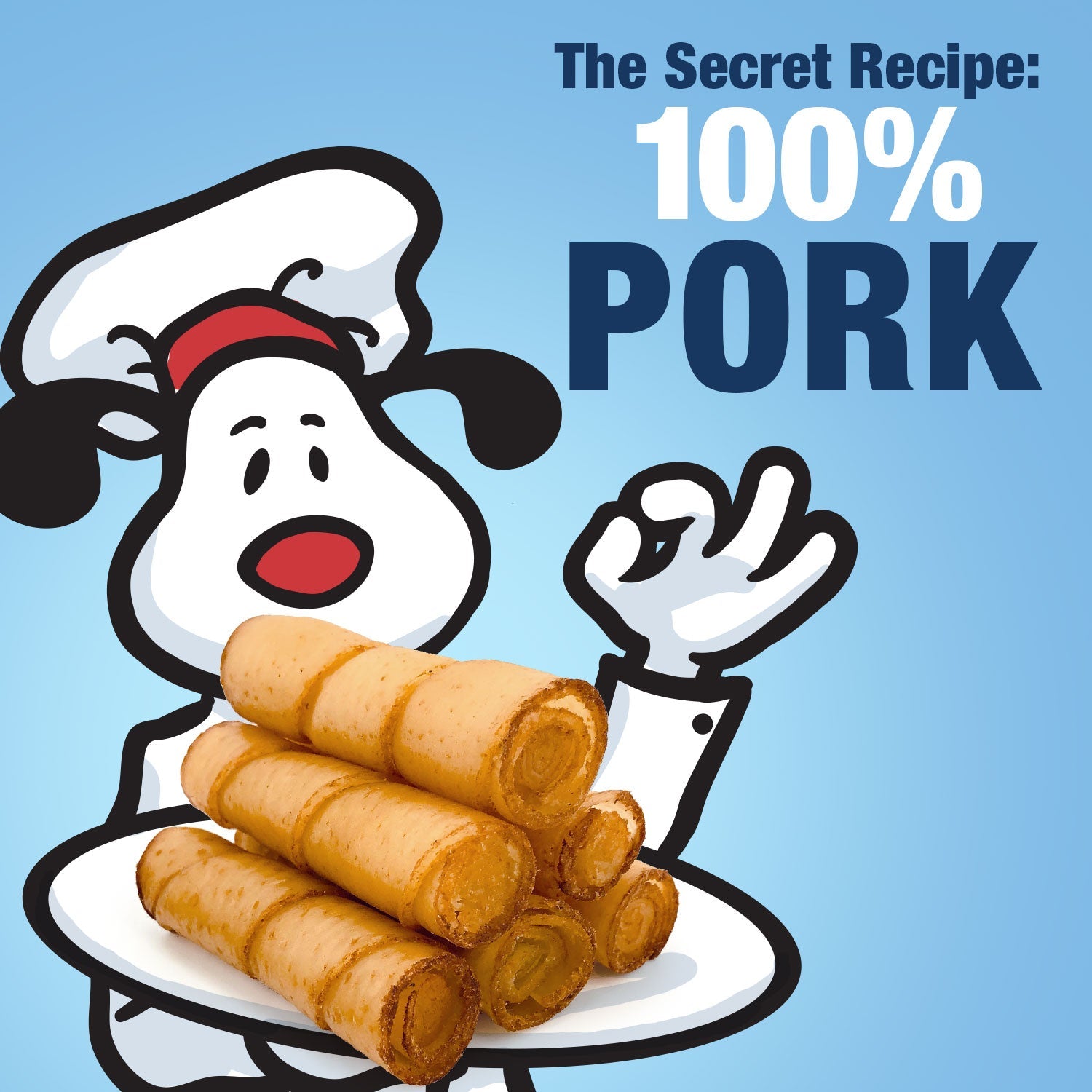 ValueBull USA Pig Skin Twist Rolls for Dogs, 4-5 Inch, Smoked, 50 Count