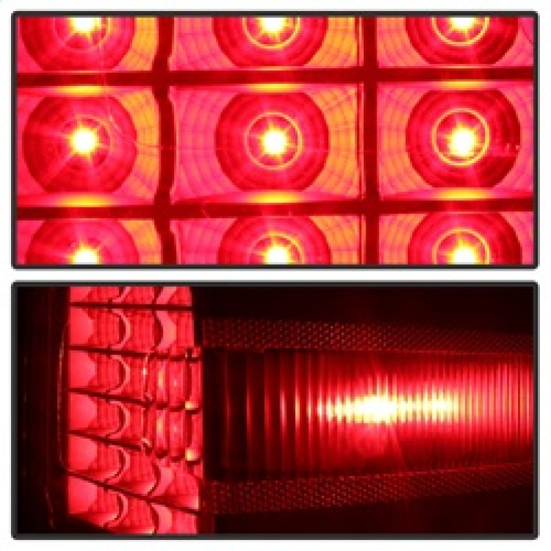 SPYDER xTune Chevy 1500 14-16 / Silverado 2500HD/3500HD LED Tail Lights - Black ALT-JH-CS14-LED-BK 9036545