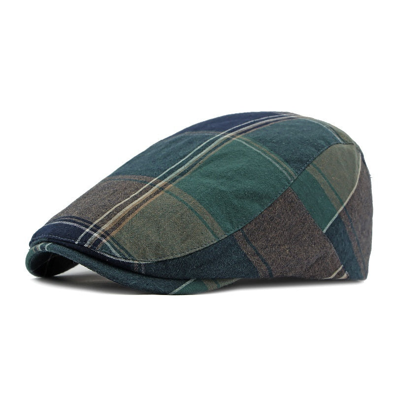 Thin And All-matching Literary Retro Peaked Cap Men