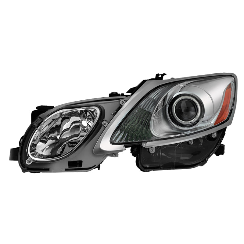 SPYDER xTune Lexus GS 06-11 OE Projector Headlights (w/AFS. HID fit) - Chrome Left PRO-JH-LGS06-AFS-AM-C-L 9936388