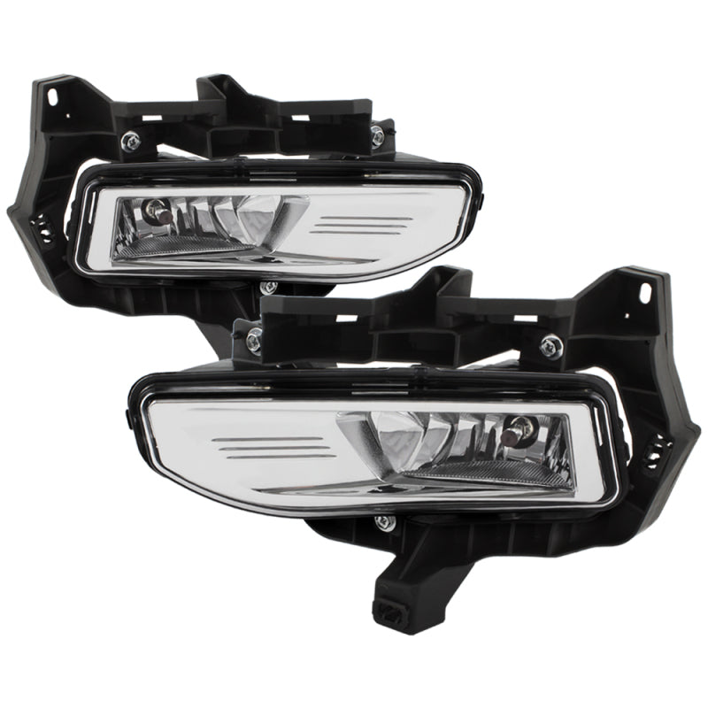 SPYDER 17-18 Nissan Versa Note OEM Fog Lights w/Switch - Clear (FL-NVN17-C) 5084941