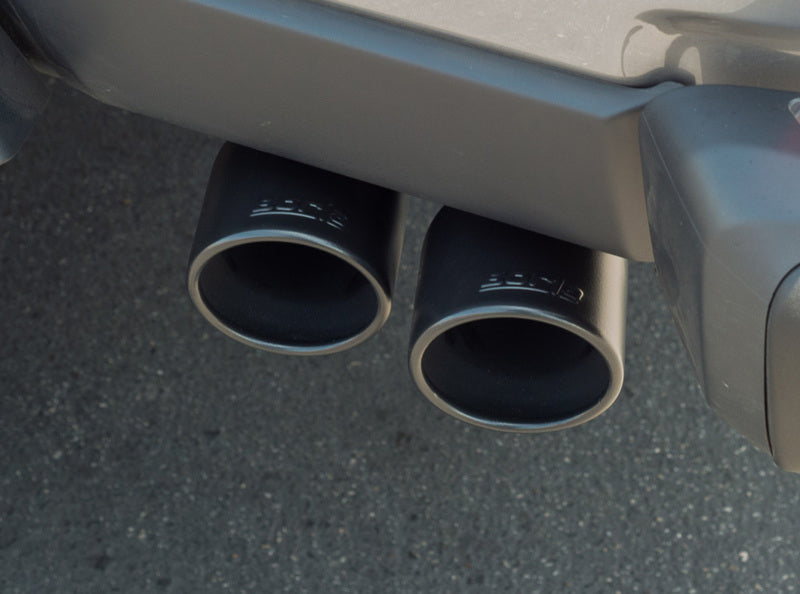 Borla 2020 Jeep Gladiator JT 3.6L V6 AT/MT AWD 2.75-2in ATAK Catback Ceramic Blk Tailpipe & Tips 140816CB