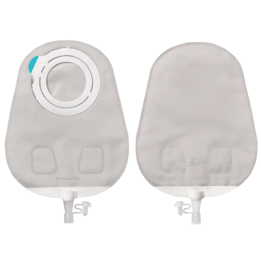 SenSura® Mio Flex 2-Piece Transparent Urostomy Pouch, Red Match 12298