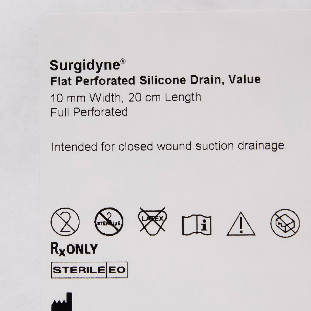 McKesson Wound Drain Tube, 10 Fr., 20-centimeter Length 360007