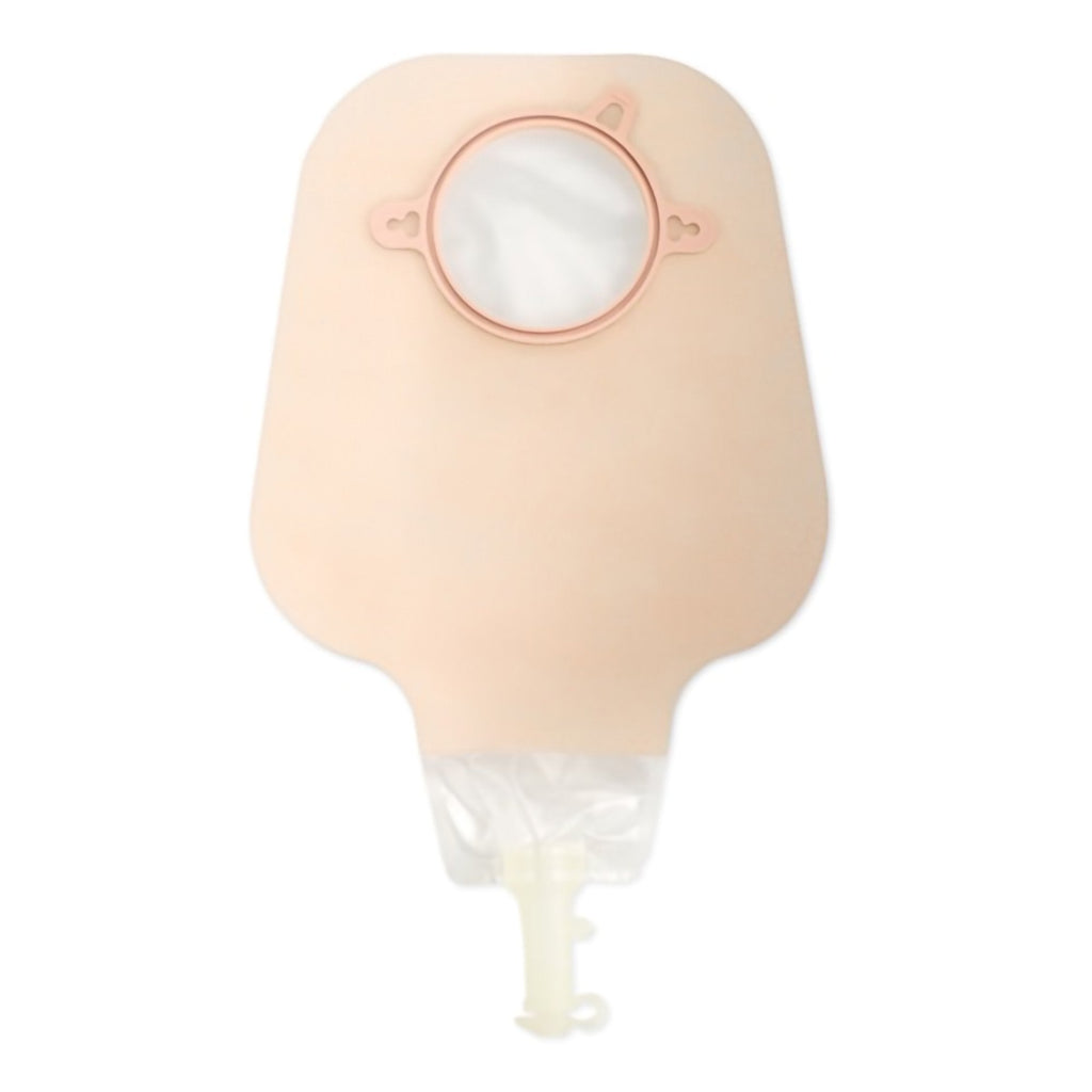 New Image™ 18012 Two-Piece Ultra Clear Ostomy Pouch, Pre-cut to Fit 44 mm, Green 18012