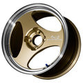 Advan ONI2 15X8.0 +30 4-100 Machining & Champagne Gold Wheel YAY5G30ACG