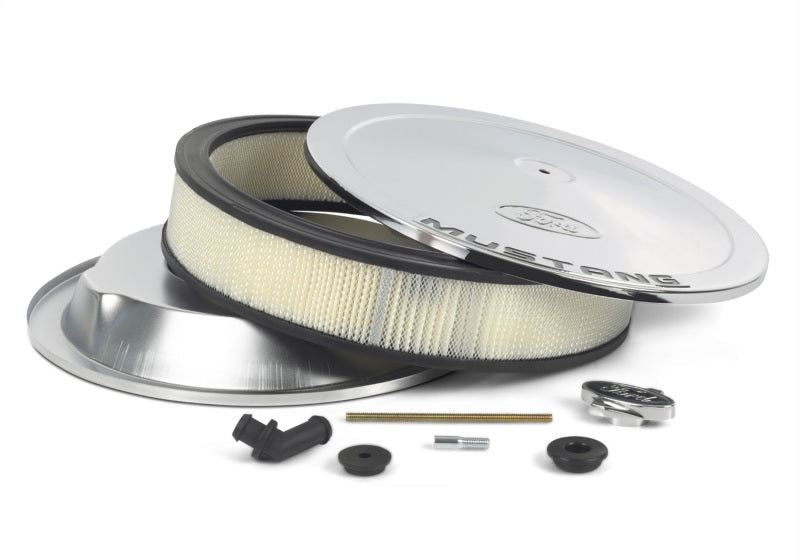 Ford 13in Dia Air Cleaner Kit Chrome FRD302-361