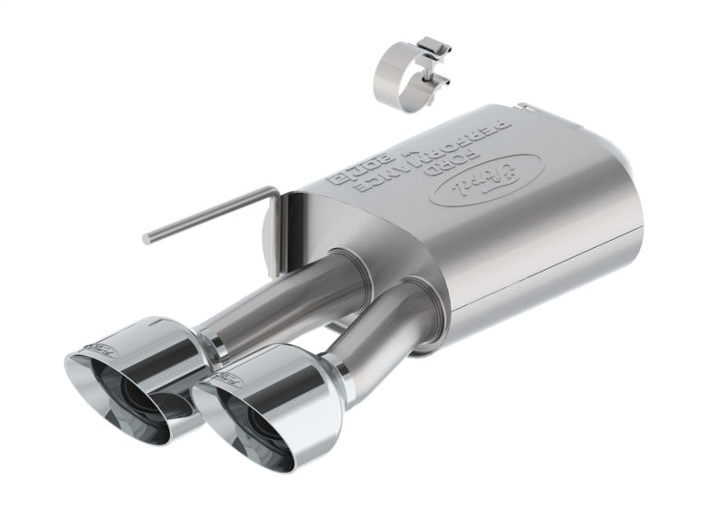 Ford Racing 2024 Mustang 5.0L Extreme Non-Active Axle-Back w/Valance - Chrome Tip M-5230-M5ECV