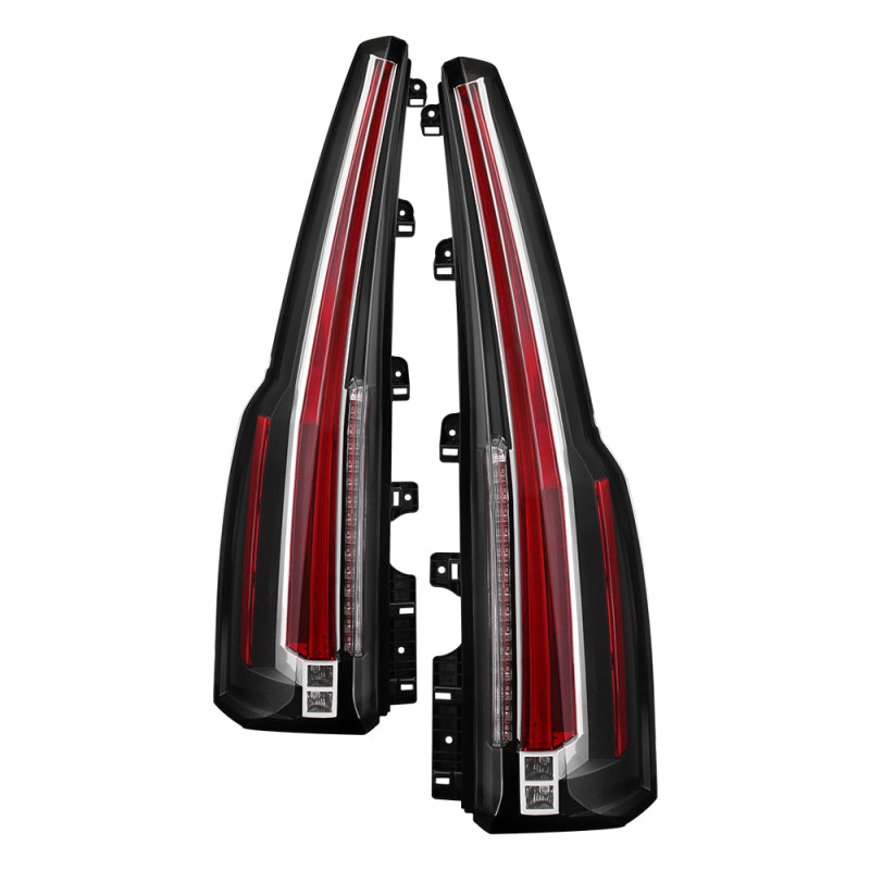 SPYDER Chevy Tahoe Suburban 15-17 LED Tail Lights (Escalade Style) Black  ALT-JH-CSUB15-2IN1LED-BK 9039768