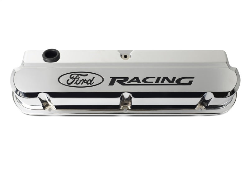 Ford Slant Edge Valve Cover Set w/Ford Racing Logo FRD302-139