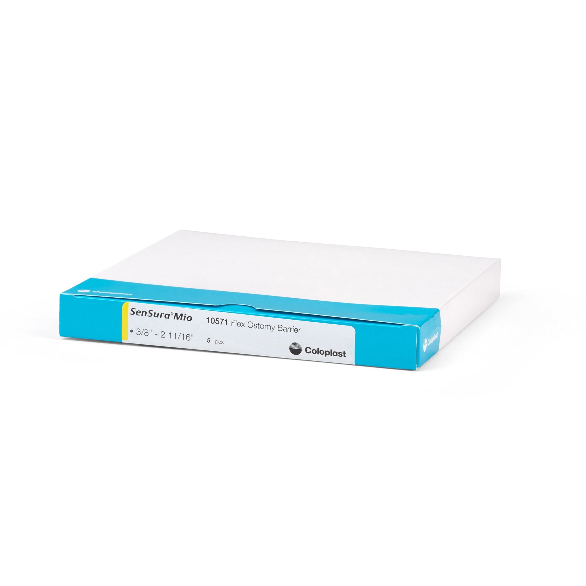 SenSura® Mio Flex Ostomy Barrier, Trim to Fit 10 – 68 mm, Yellow Match 10571