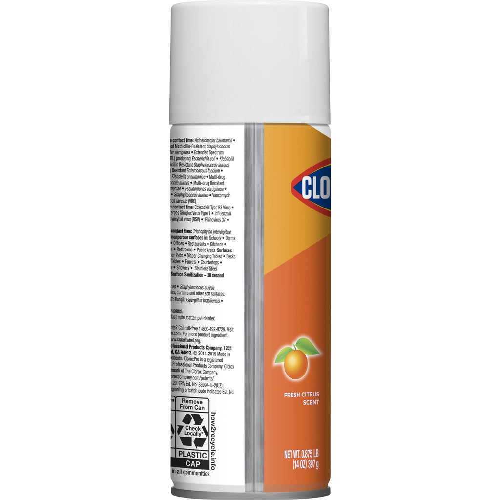 Clorox Pro™ Clorox® 4 in One Surface Disinfectant and Sanitizer, Citrus Scent 31043
