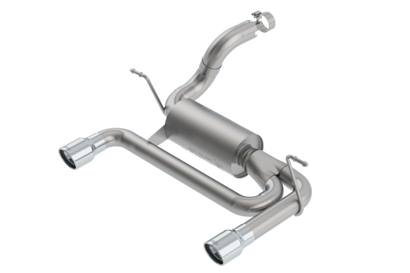 Borla 2018 Jeep Wrangler JL/JLU 3.6L 2DR/4DR ATAK SS Axle Back Exhaust w/3.5in Tips 11957