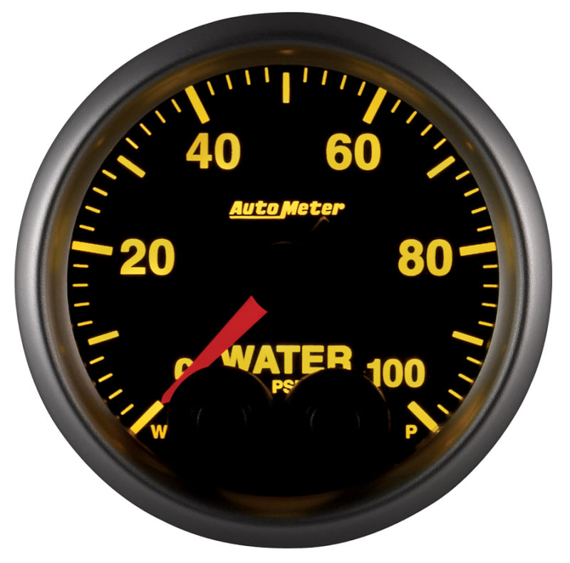 Autometer 2-1/16 E/S Water Press. Gauge - 0-100psi ATM5668