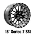 Belak Wheels Belak 18x12 / 8.75in BS / 5x4.5in BP / High Pad / Series 2 - Billet Single Beadlock Wheel 18125450S28BS-BLT-SBL