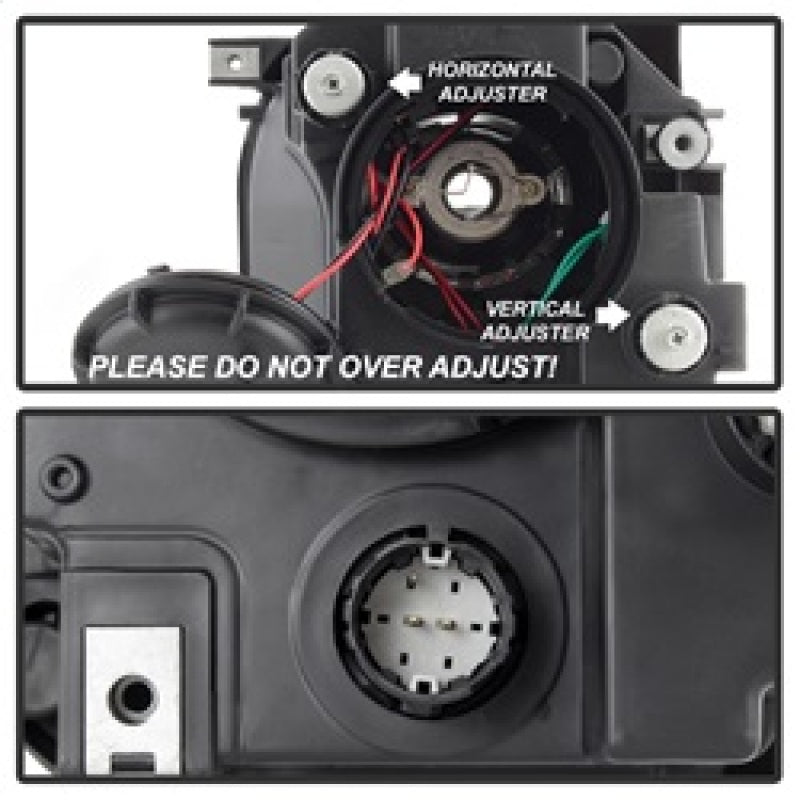 SPYDER xTune 15-17 Jeep Renegade Light Bar DRL Projector Headlights -Black (PRO-JH-JREN-LBDRL-BK) 9039720