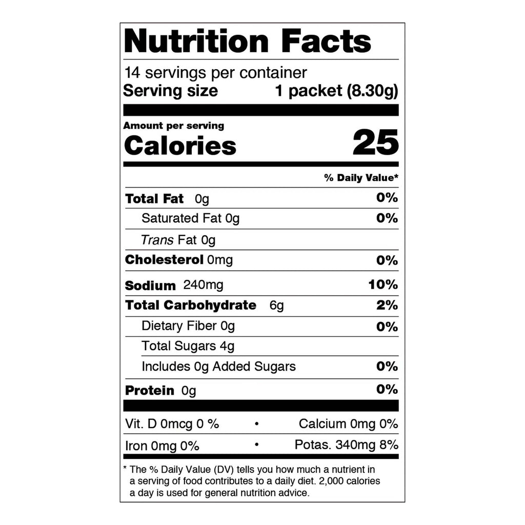 Cure Electrolyte Drink Mix, Ginger Turmeric, 7.7-gram Packets HM1003