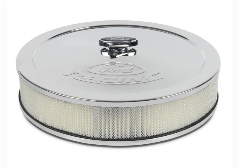 Ford 13in Dia Air Cleaner Kit Chrome FRD302-350