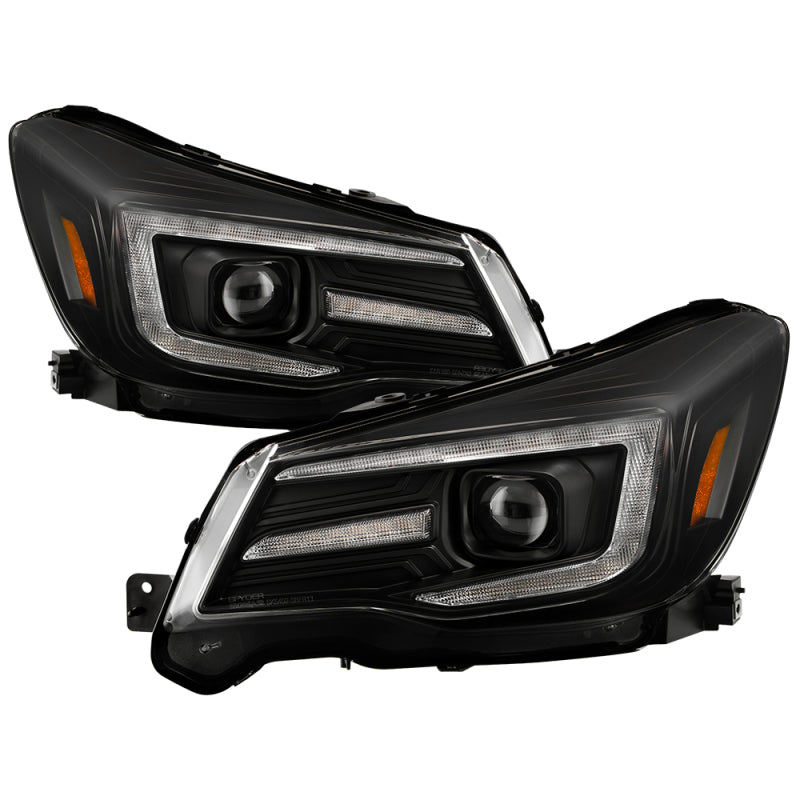 SPYDER Signature Subaru Forester 14-16 Xenon/HID Model Only Headlights (PRO-YD-SUFO14HIDSI-BK) 5088451