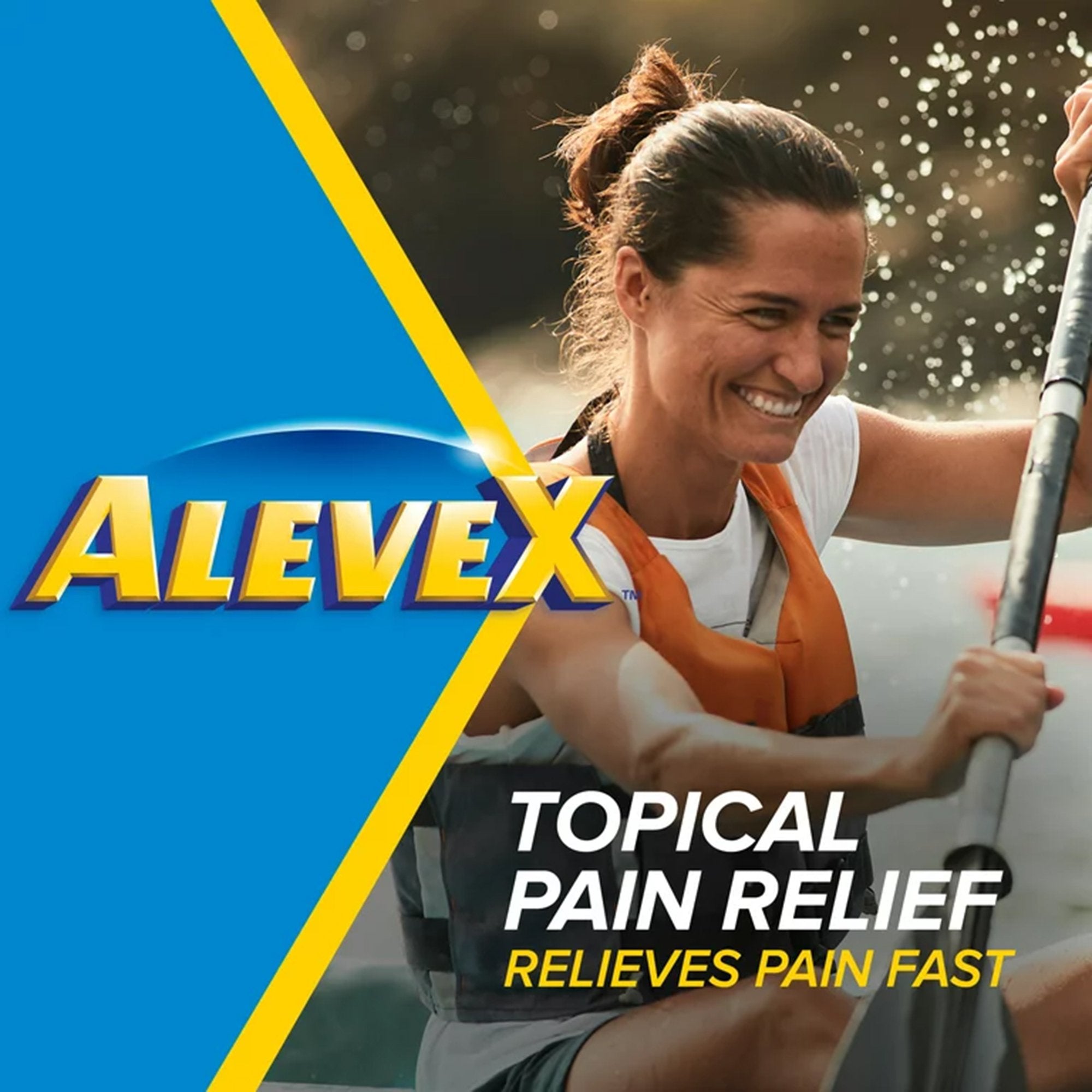 Aleve X Pain Relieving Lotion Max Strength Menthol, 2½-ounce roll-on bottle 00280005001
