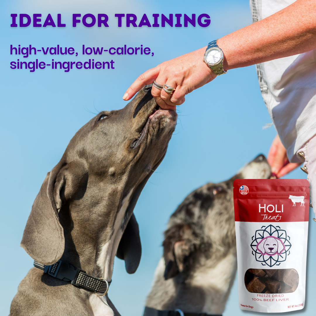 Beef Liver Dog Treats - Freeze-Dried - Single Ingredient
