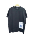 Burberry Black T-Shirt Without Collar