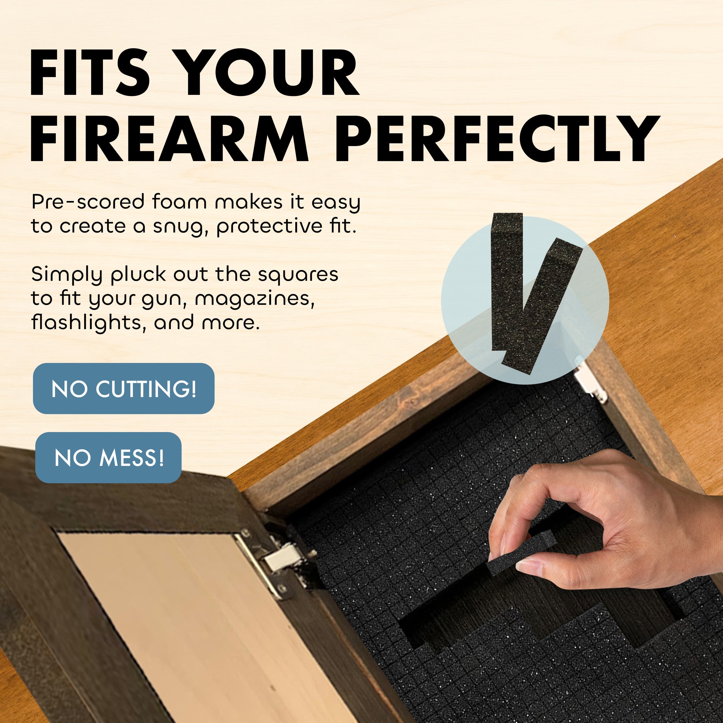 Hidden Gun Cabinet Safe with Skull Giving Middle Finger Wall Decor, Concealed Furniture
