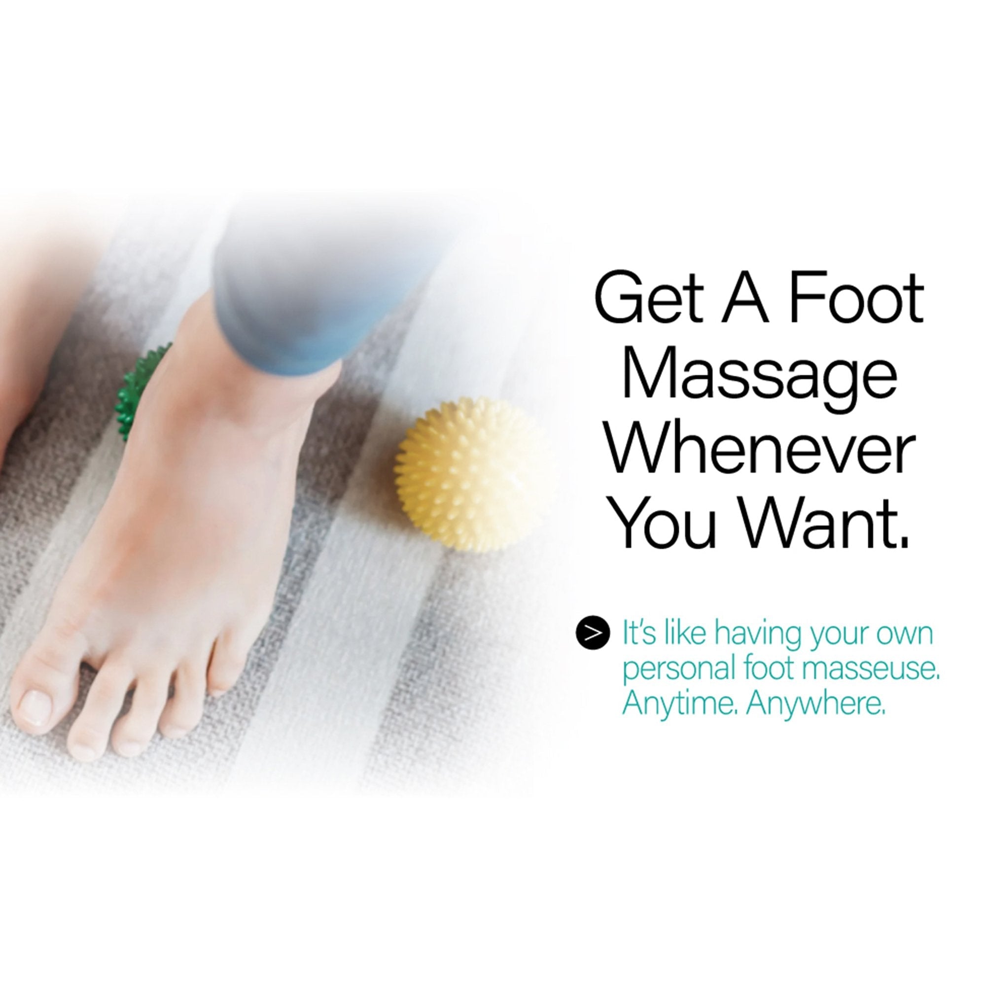 Kanjo Acupressure Foot Pain Relief Ball Set KANBALLSET