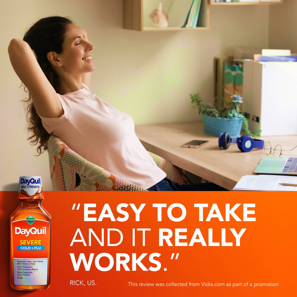 DayQuil Severe Cold & Flu Liquid 37000081008