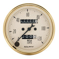 AutoMeter Gauge Speedometer 3-1/8in. 120MPH Mechanical Golden Oldies 1593