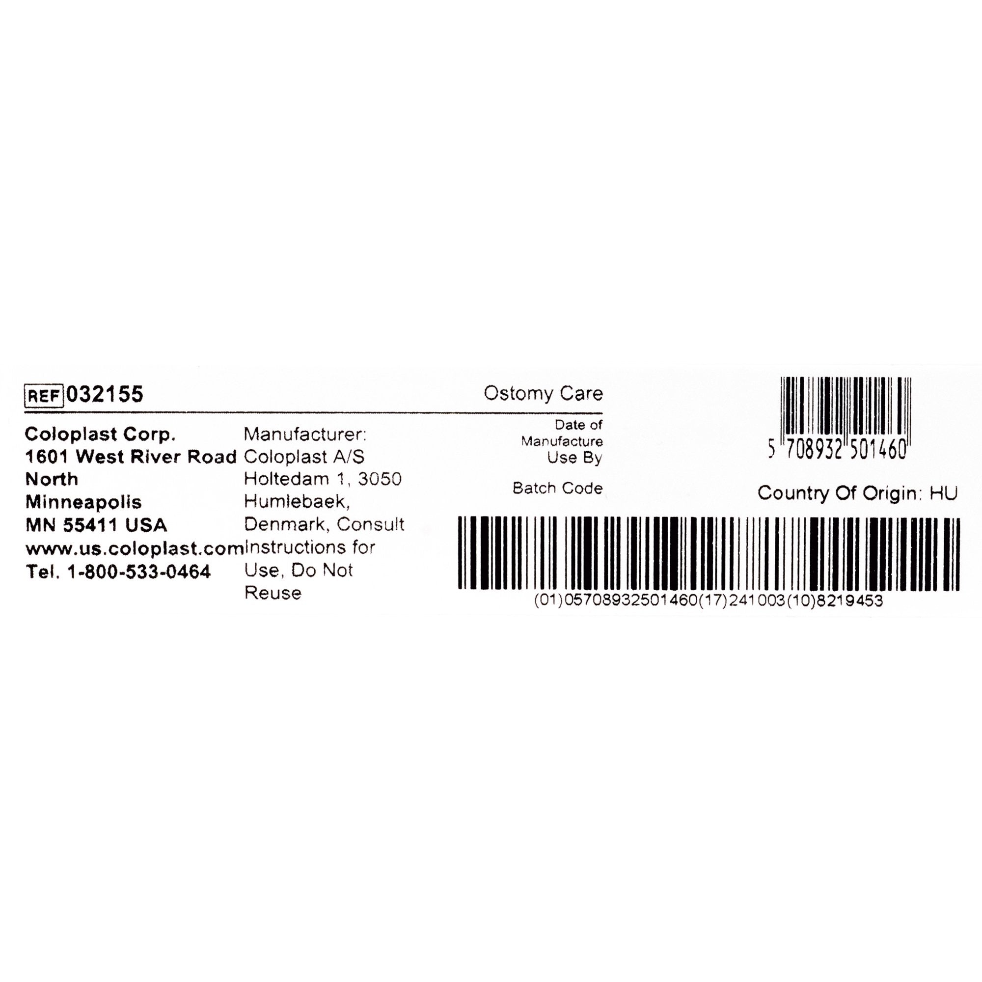 Brava® Stoma Skin Protective Sheet Ostomy Barrier with Moist Adhesion, 6 x 6 in. 32155