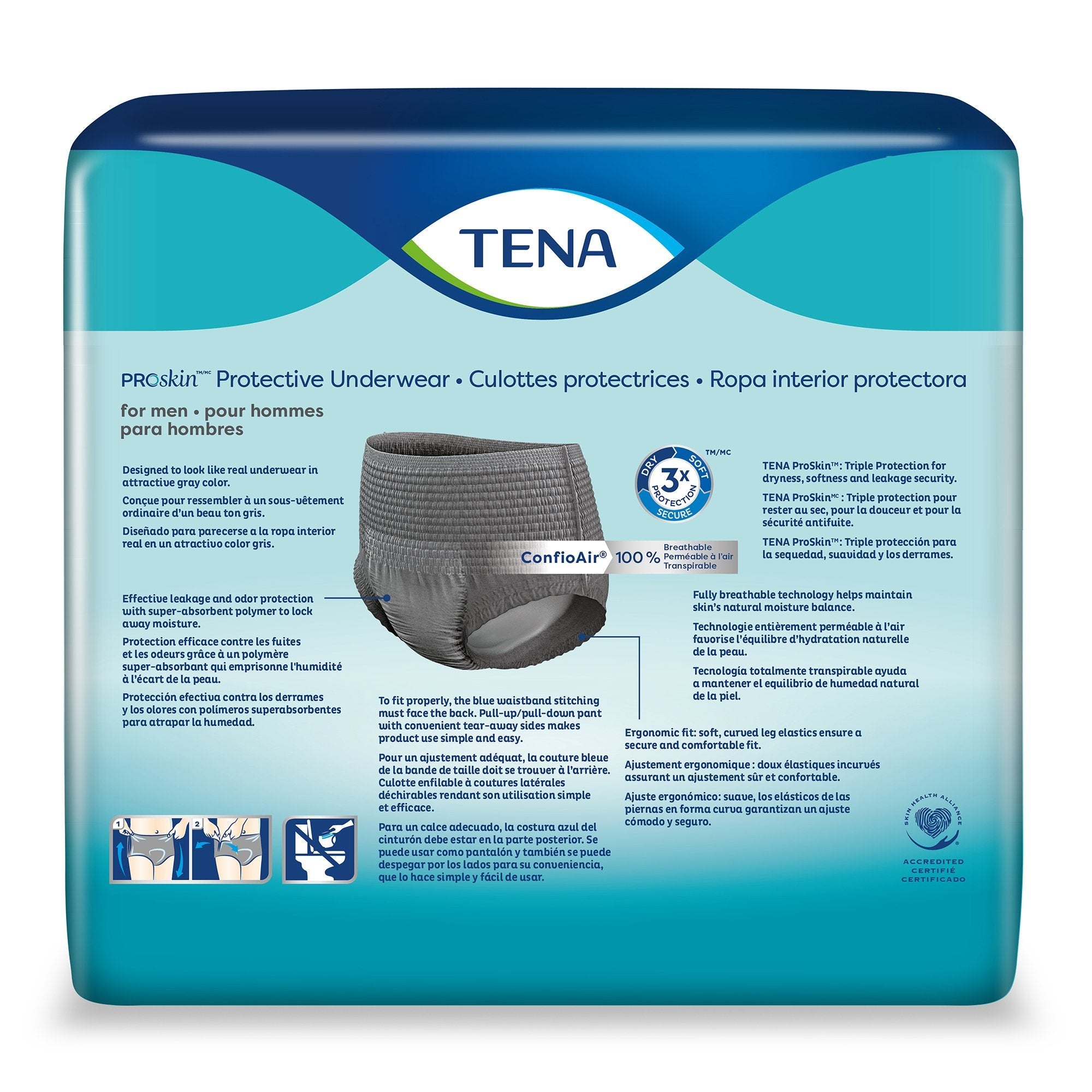 Tena® ProSkin™ Maximum Absorbent Underwear for Men, Medium 73520