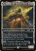 Heliod, the Radiant Dawn // Heliod, the Warped Eclipse (MOM-293) - March of the Machine: (Showcase, enchantment) Foil