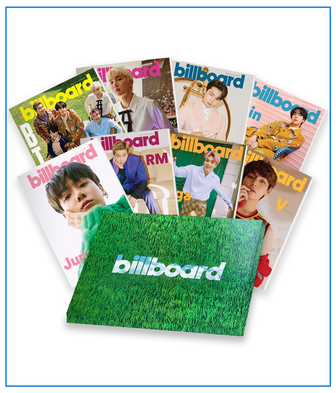 Billboard 2021 Limited Edition Collectorâ€™s Box Set Featuring BTS