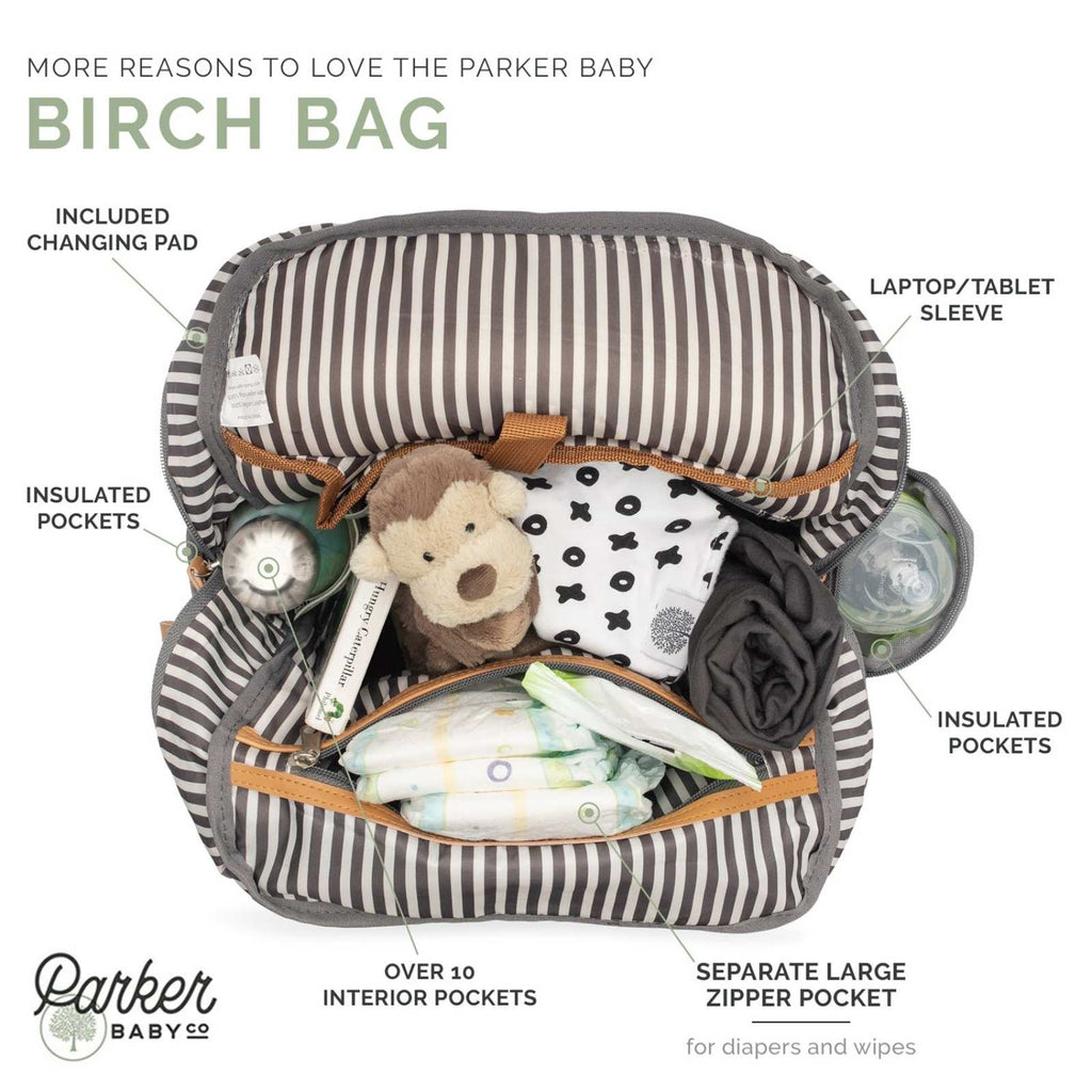 Birch Bag - Diaper Backpack - PhishStones Products