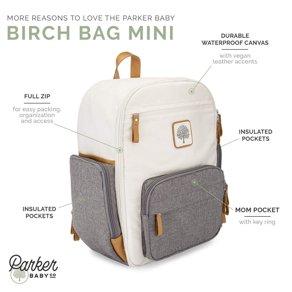 Birch Bag Mini - Diaper Backpack - PhishStones Products