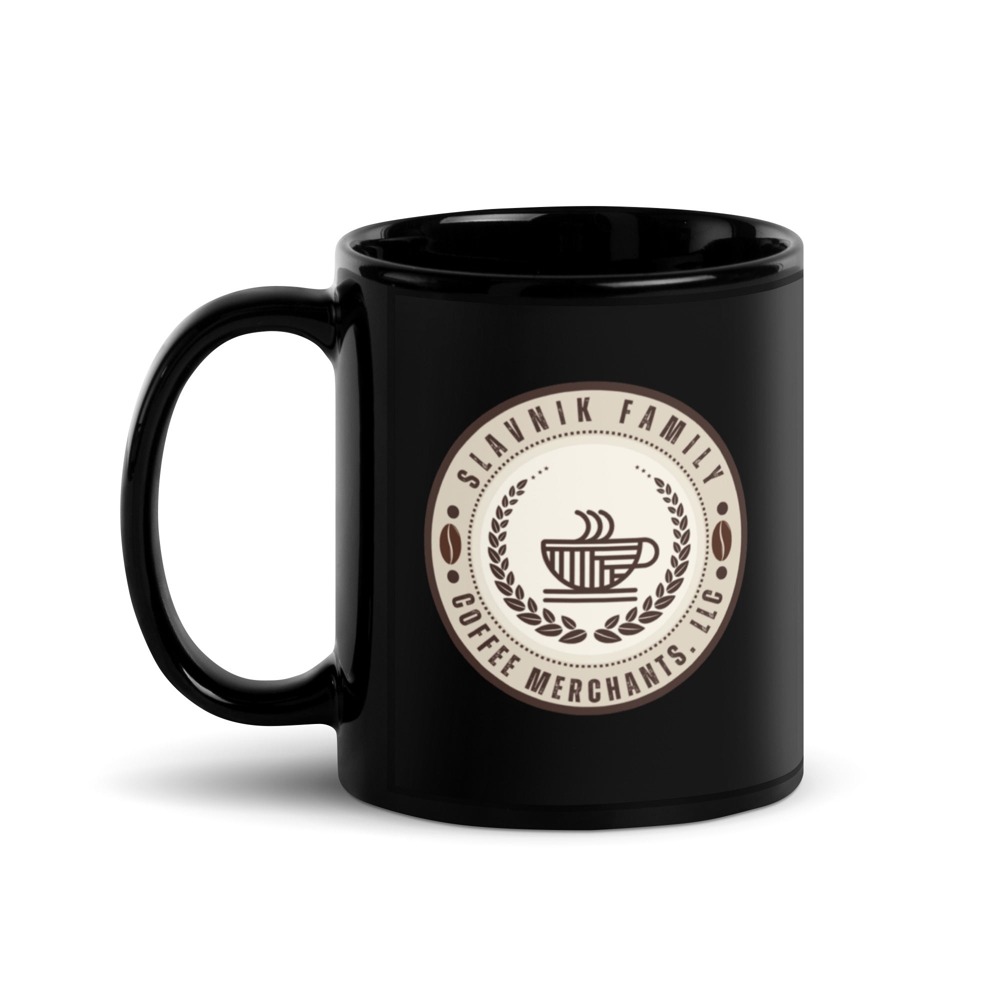 Black Glossy Mug