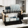 Black Metal Dish Rack – 2 - Layer / 3 - Layer - PhishStones Products