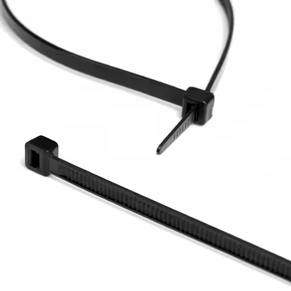 4" Self Locking Cable Lock Zip Tie - 10 Pk